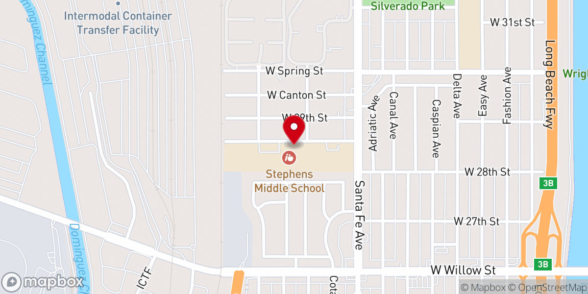 Map showing location of Fountain of Life Covenant Church