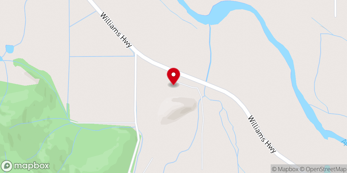 Map showing location of Provolt Community Church