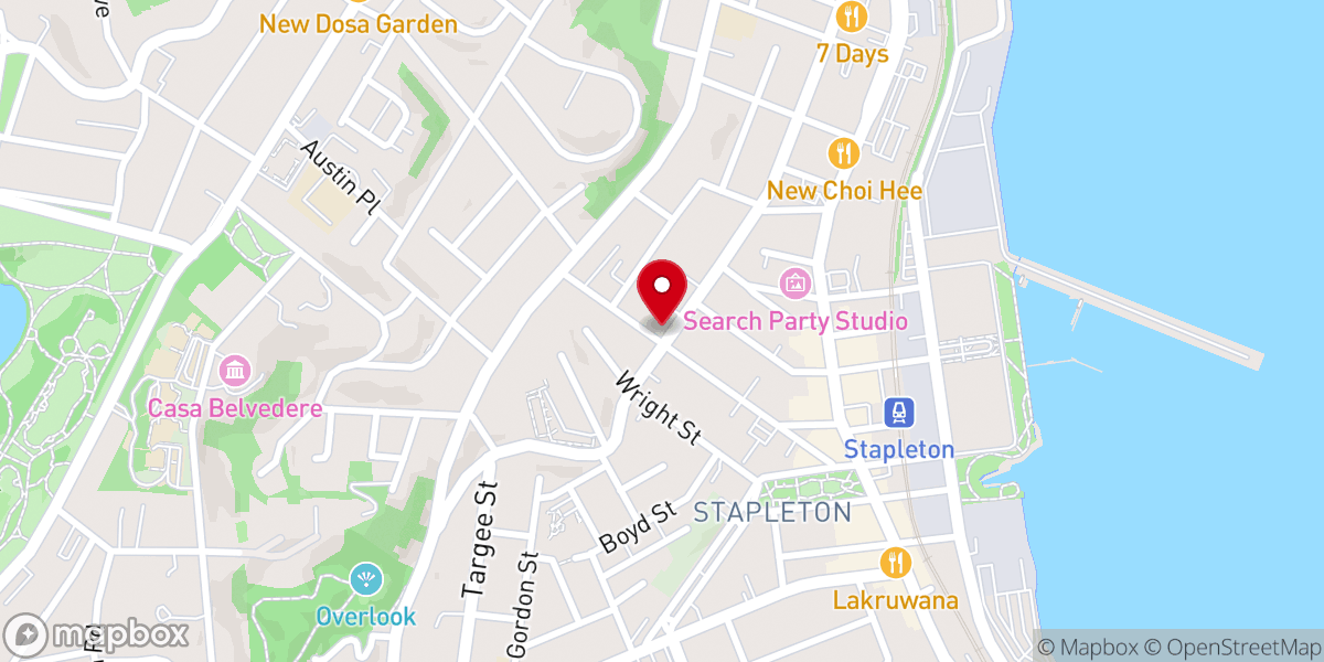 Map showing location of The Hop Shoppe