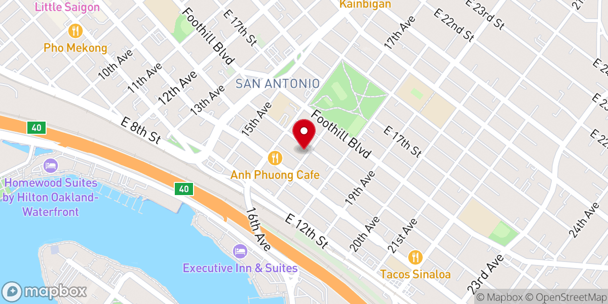 Map showing location of Kingdom Builders Christian Fellowship