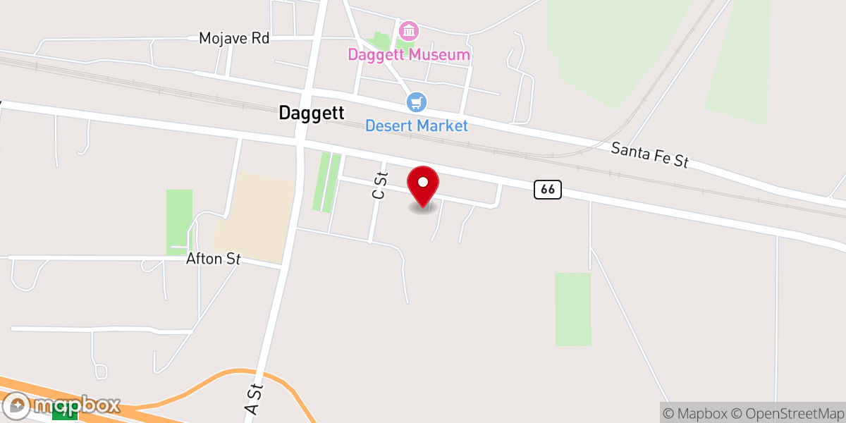 Map showing location of Iglesia de Jesucristo Manantial en el Desierto