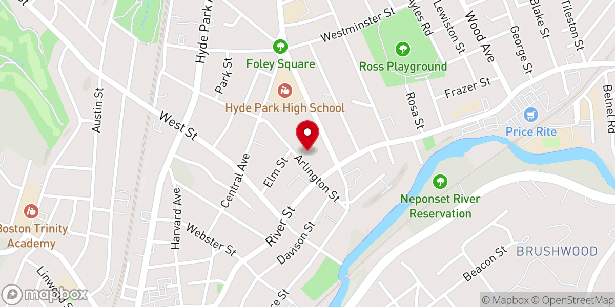 Map showing location of Celestial Church of Christ Faith Parish