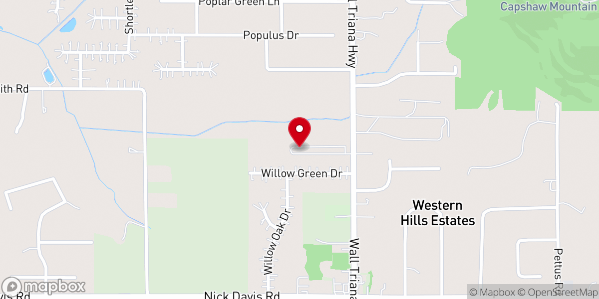Map showing location of Church After Gods Heart