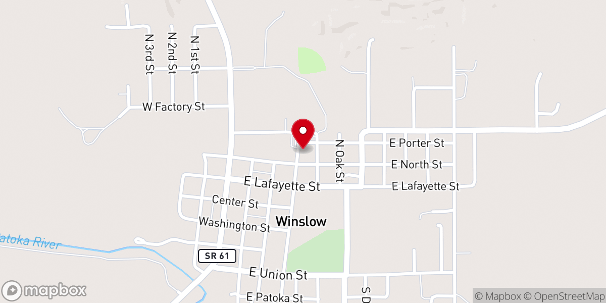 Map showing location of House Of Mercy Church