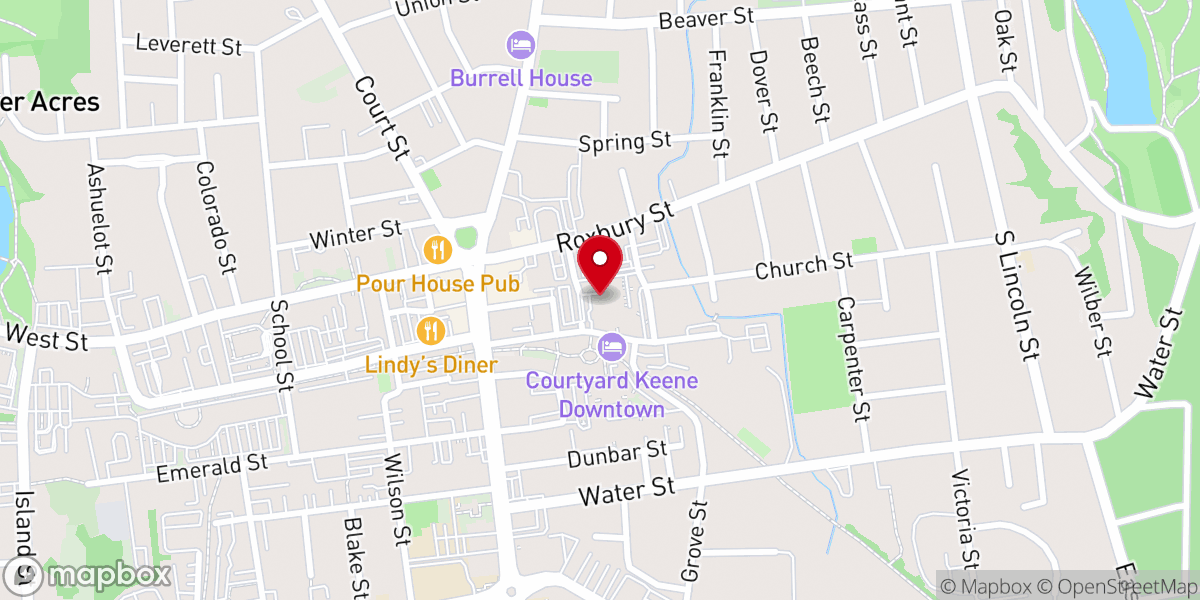 Map showing location of The Salvation Army