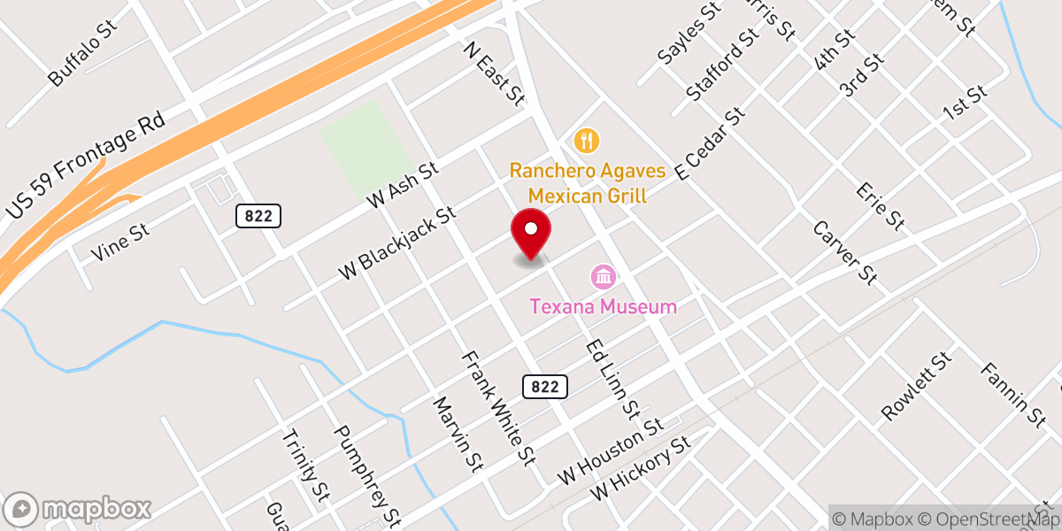Map showing location of St Agnes Religious Edu