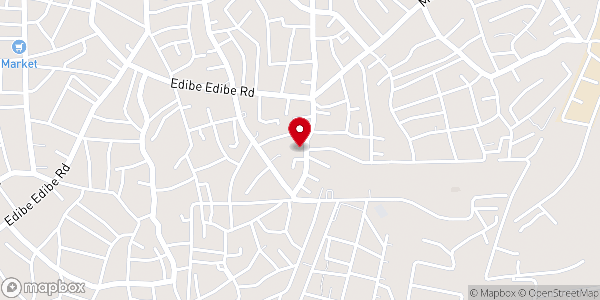 Map showing location of Deeper Life Bible Church, Calabar, State HQ