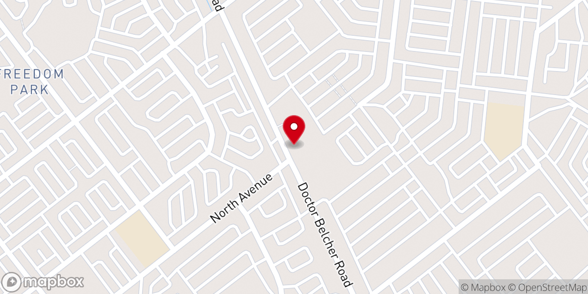 Map showing location of St Johns Apostolic Faith Mission (Phase 4 Highway)