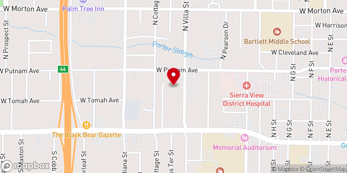 Map showing location of Love Without Limits Ministries