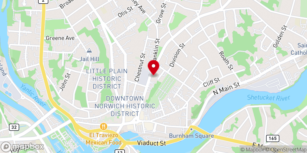 Map showing location of Cornerstone International Church
