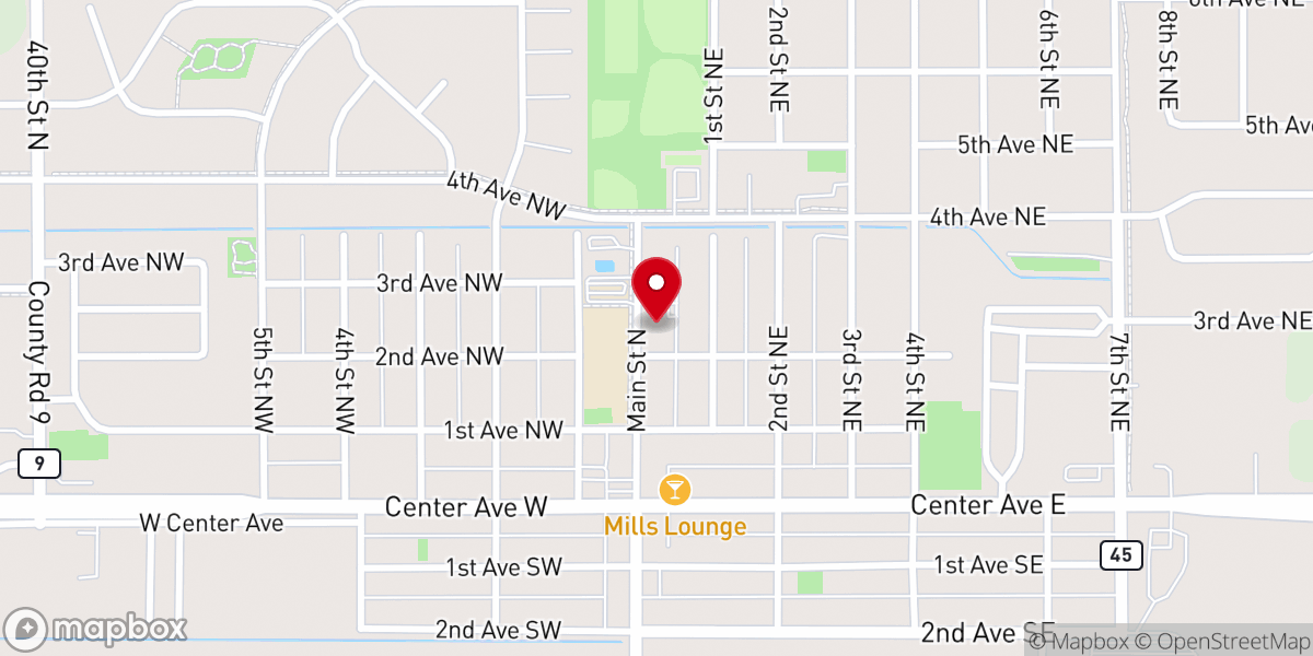 Map showing location of St Elizabeth Church