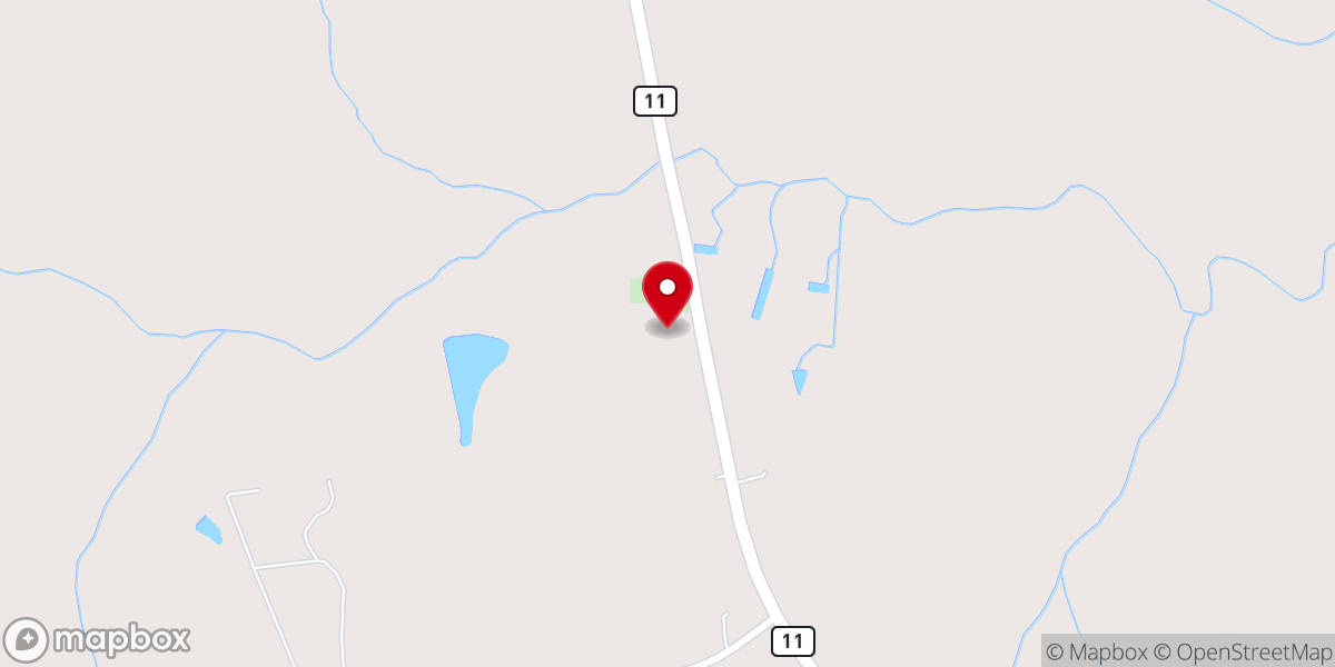 Map showing location of Elder Chapel