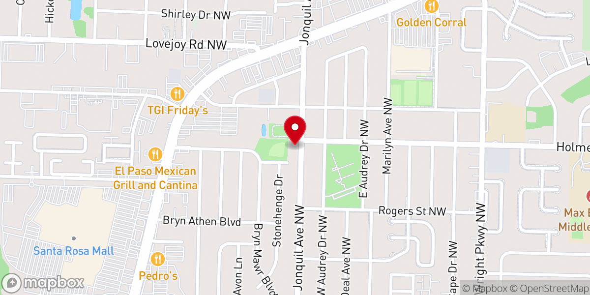 Map showing location of Chapel of the Cross CEC