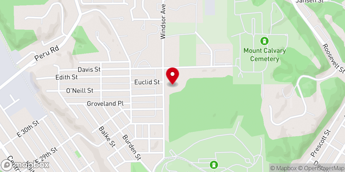 Map showing location of Gracepoint Church