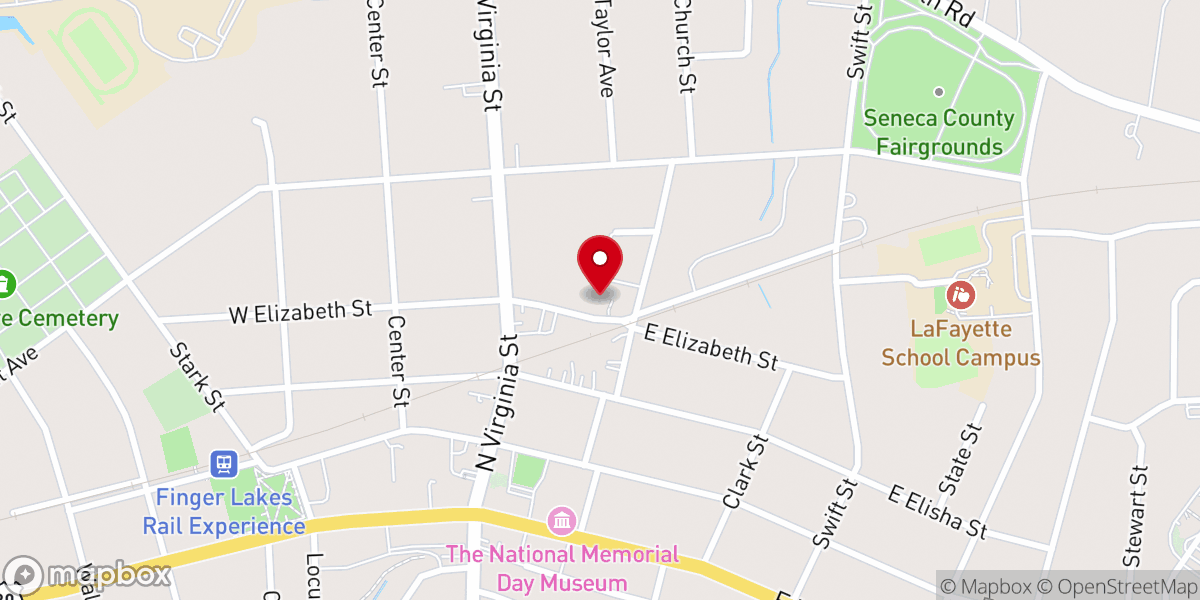Map showing location of Elizabeth Crossing LP