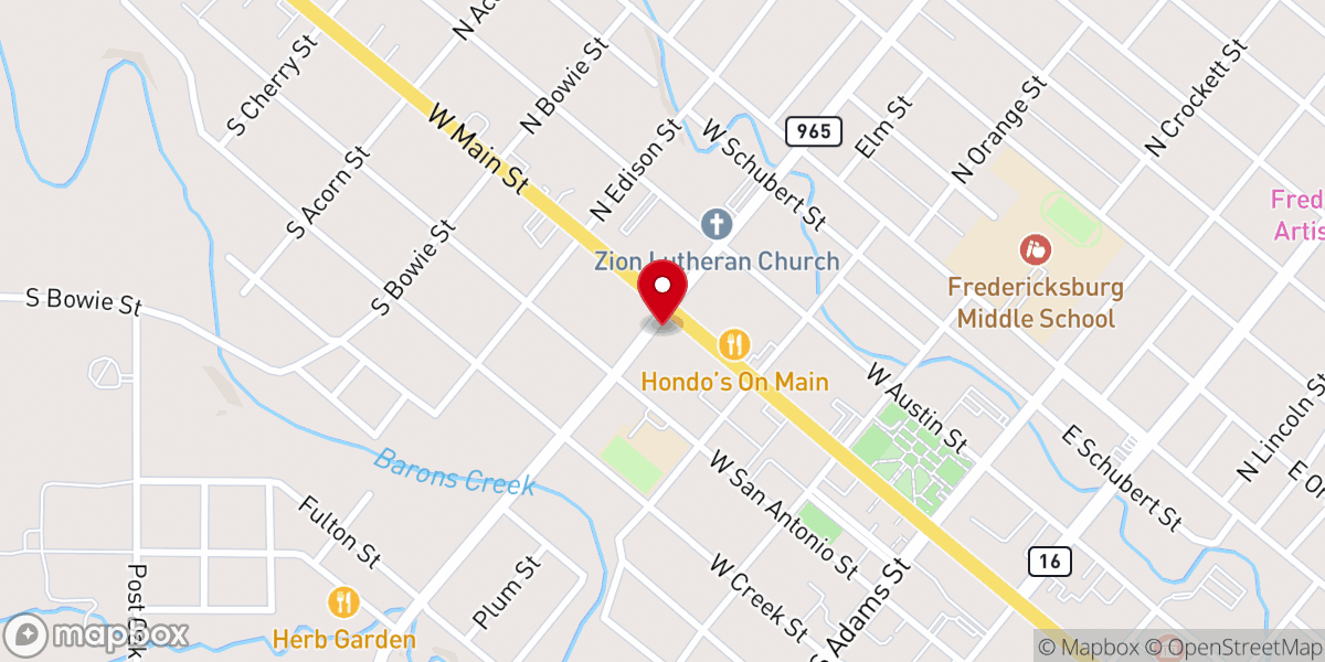Map showing location of Pioneer Museum