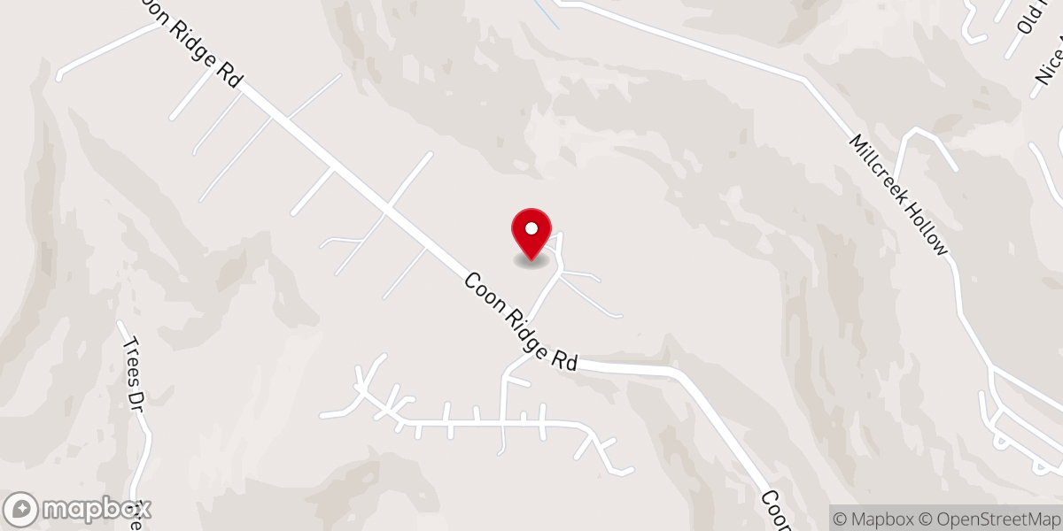 Map showing location of Branches of Mercy Inc