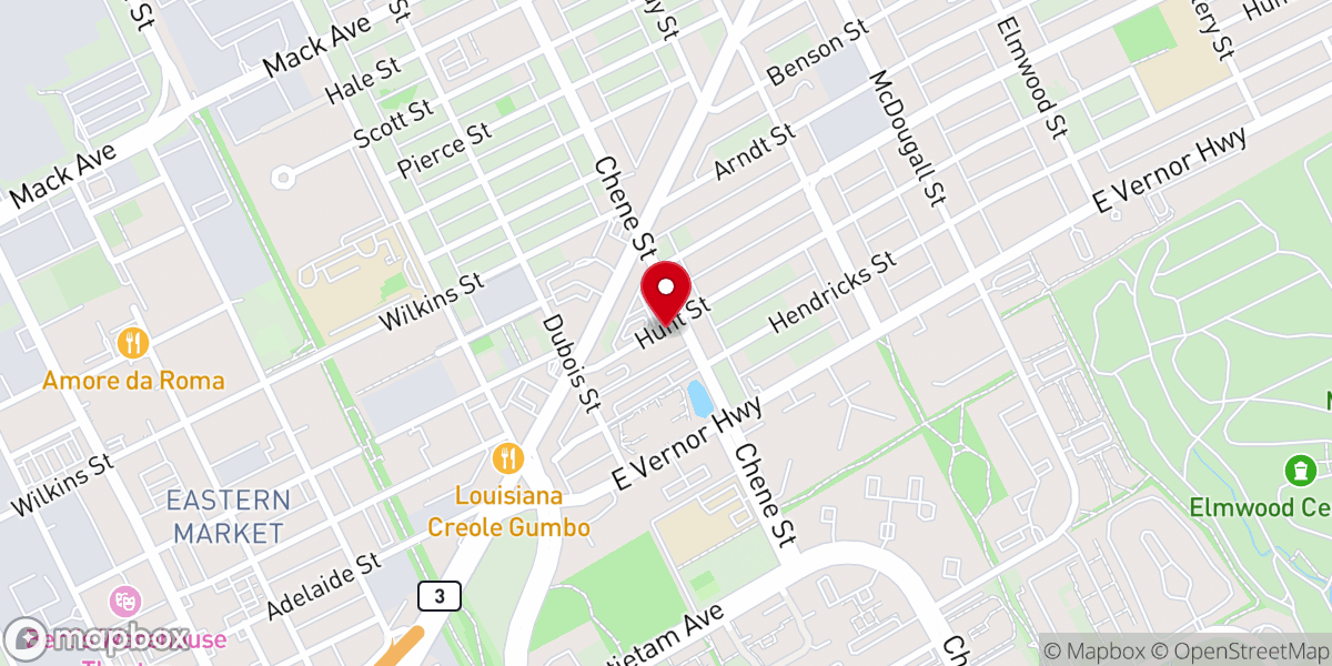 Map showing location of St. Paul AME Church