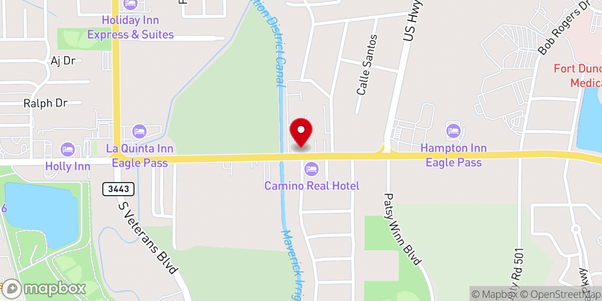 Map showing location of Access Church