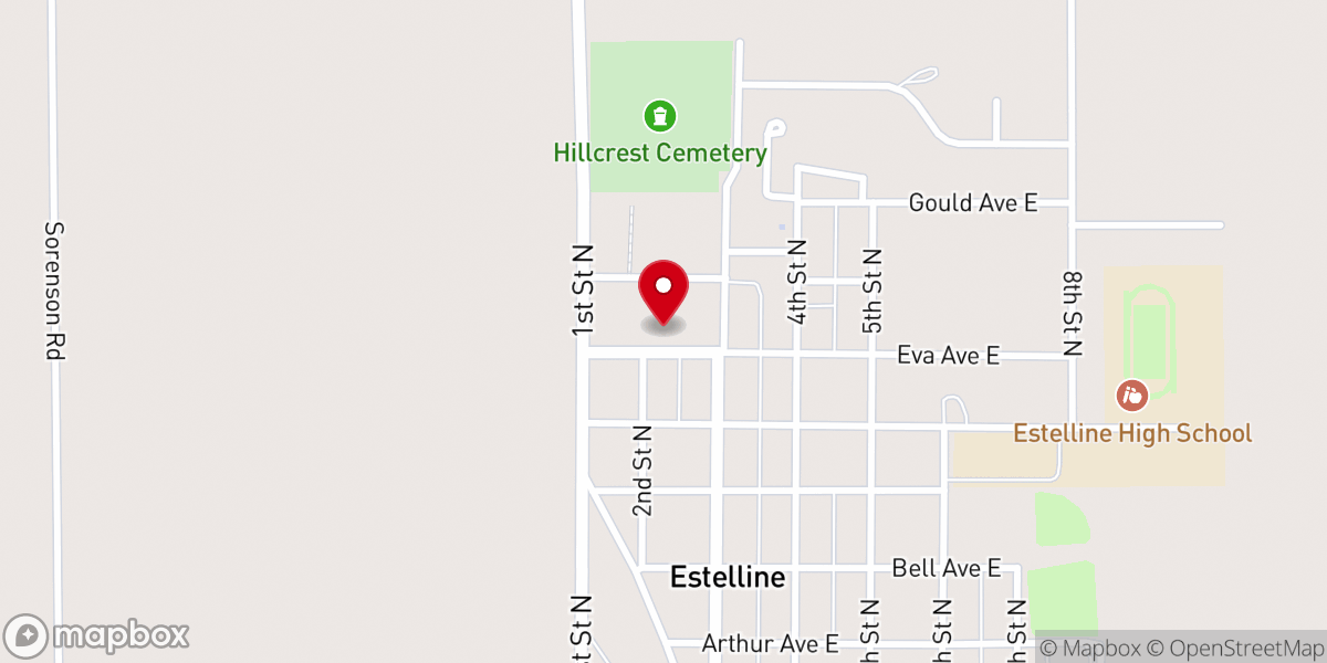 Map showing location of St. Francis de Sales Catholic Church