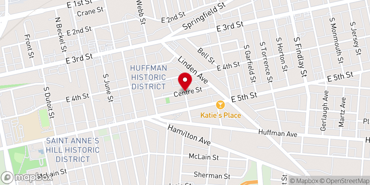 Map showing location of Rooted Resource Center