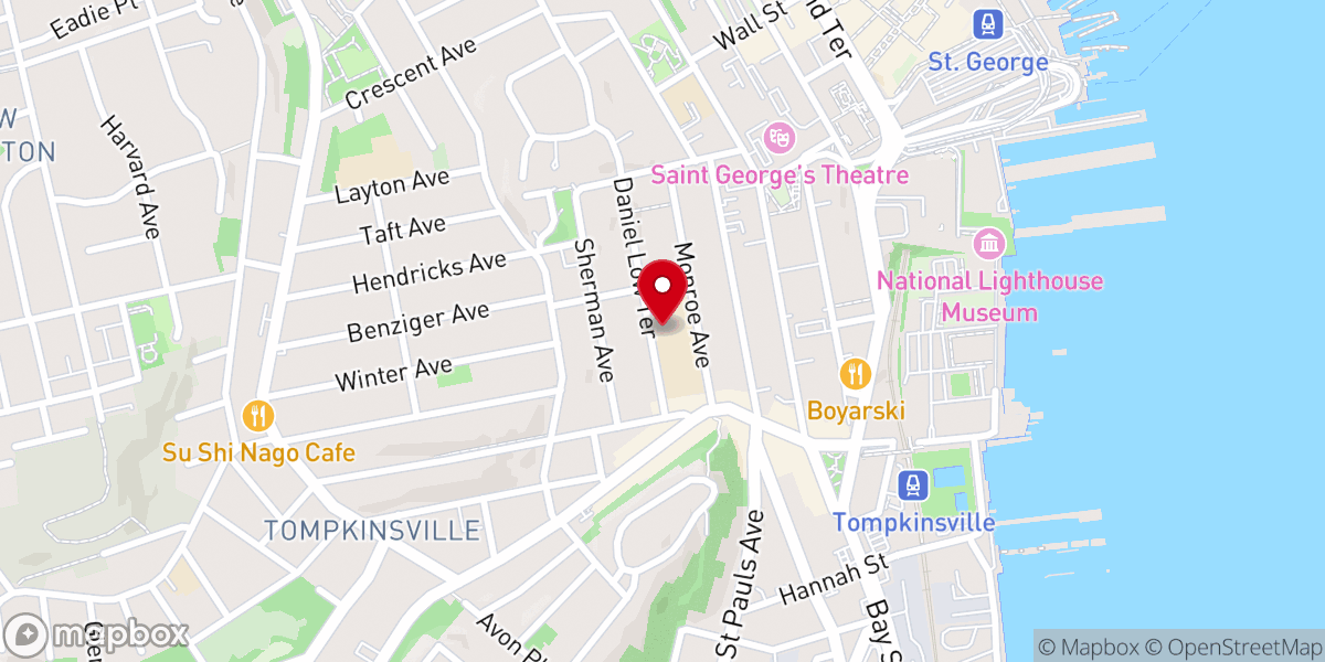 Map showing location of The Grace Church