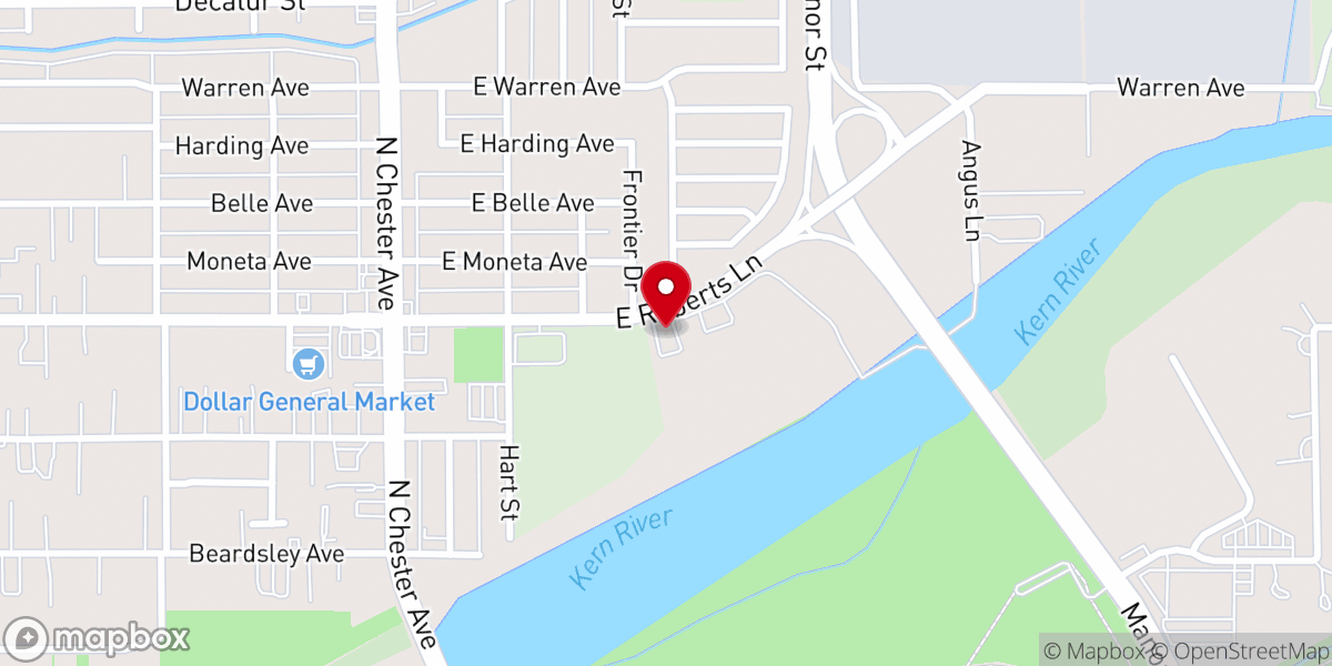 Map showing location of Christian Alliance Church