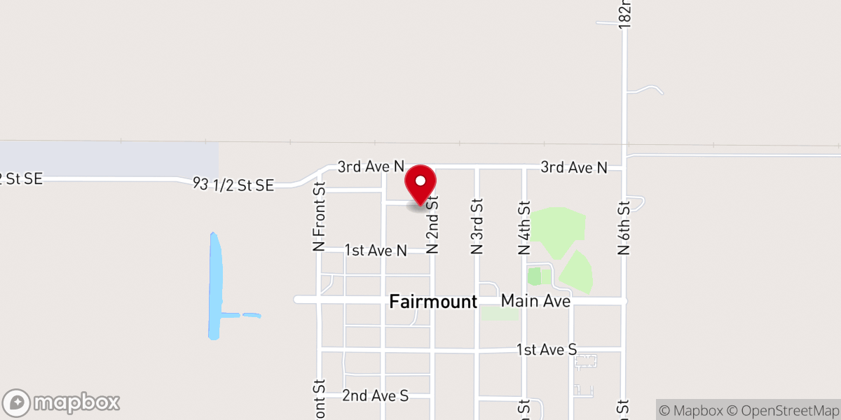 Map showing location of St Anthony’s Church