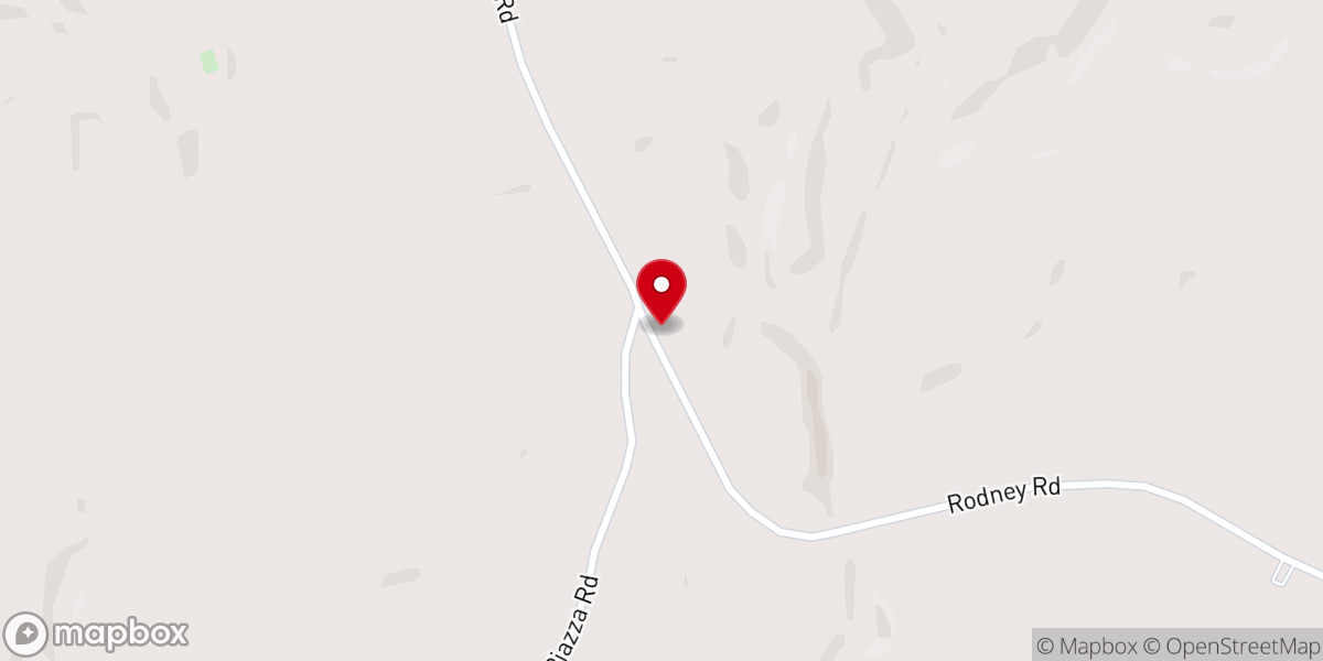Map showing location of Laurel Hill Church