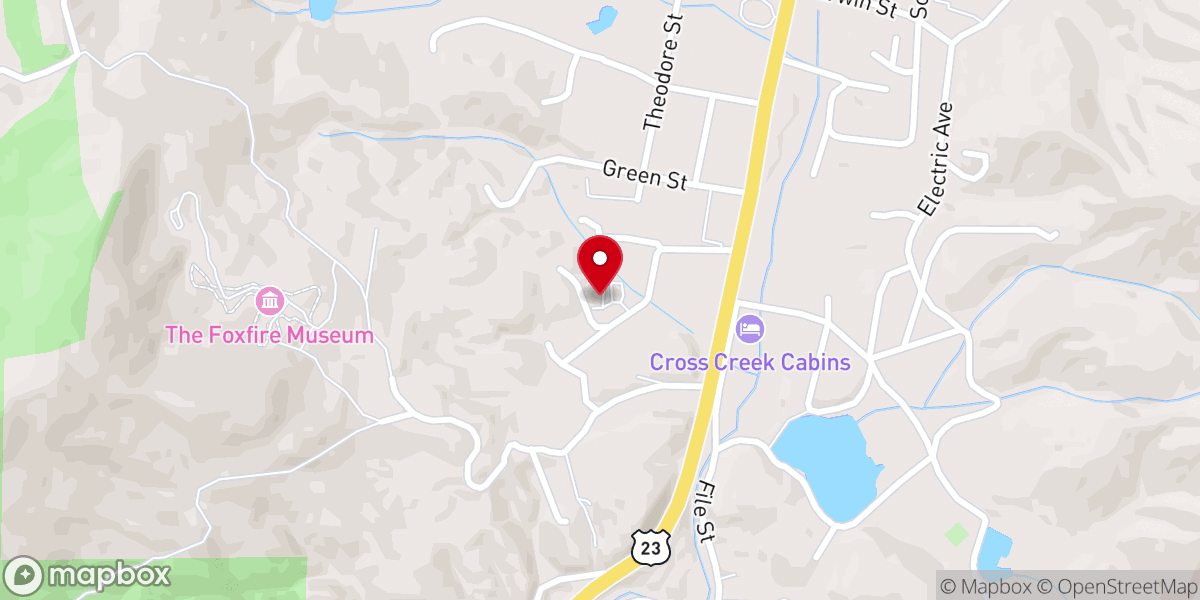 Map showing location of Jehovah's Witnesses