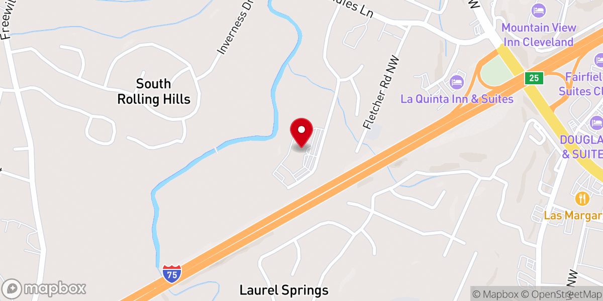 Map showing location of Kim & Susan Klaudt World Ministries Inc