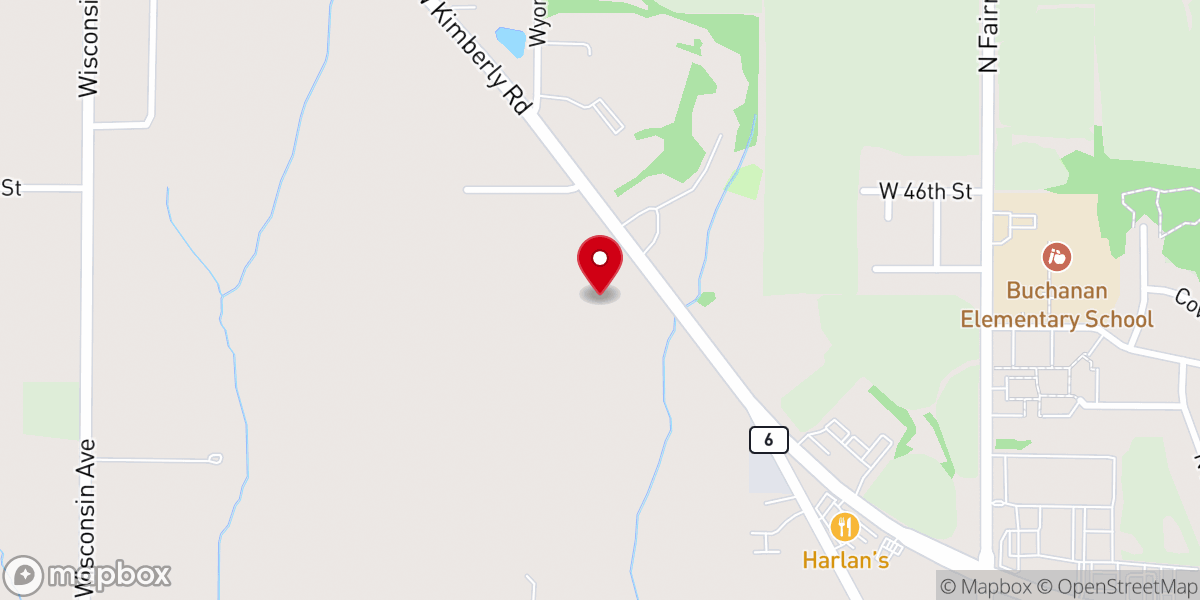 Map showing location of Grace Fellowship Church of Davenport