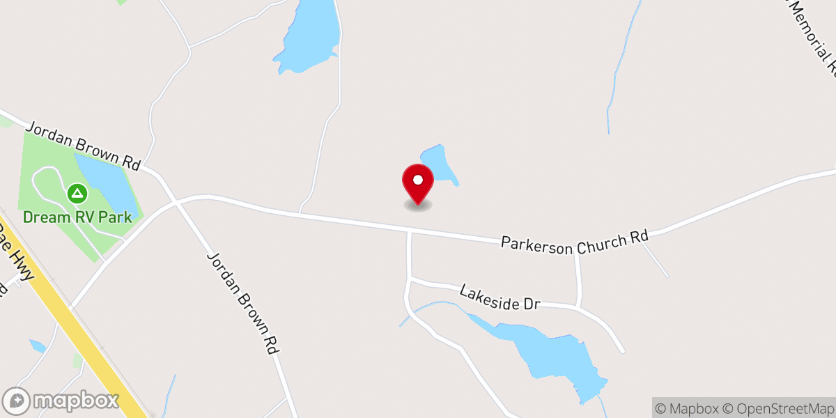 Map showing location of Freedom Worship Center