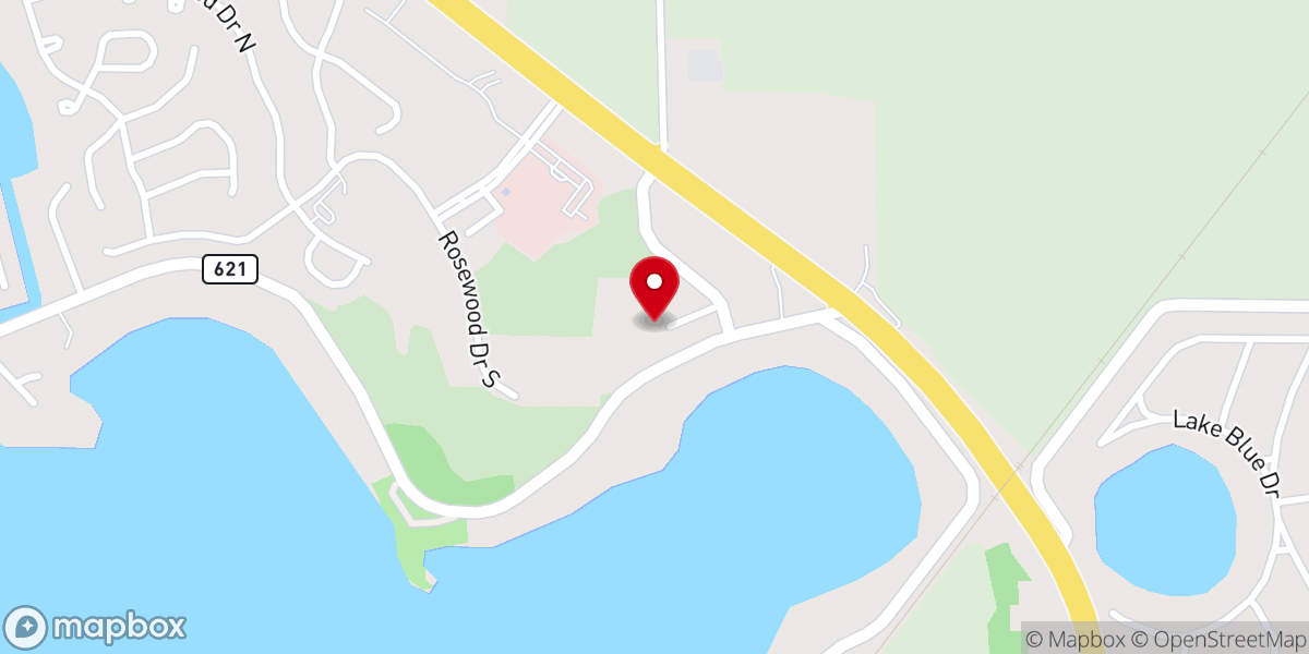 Map showing location of St Francis of Assisi Episcopal Church