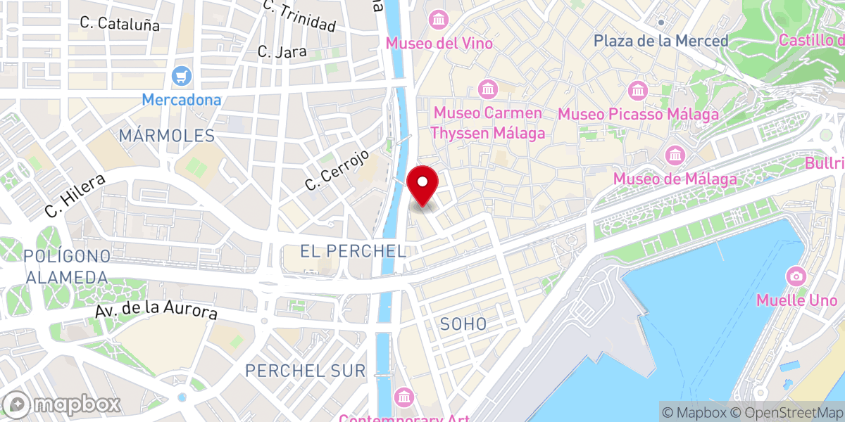 Map showing location of Hermanas de la Compañía de la Cruz