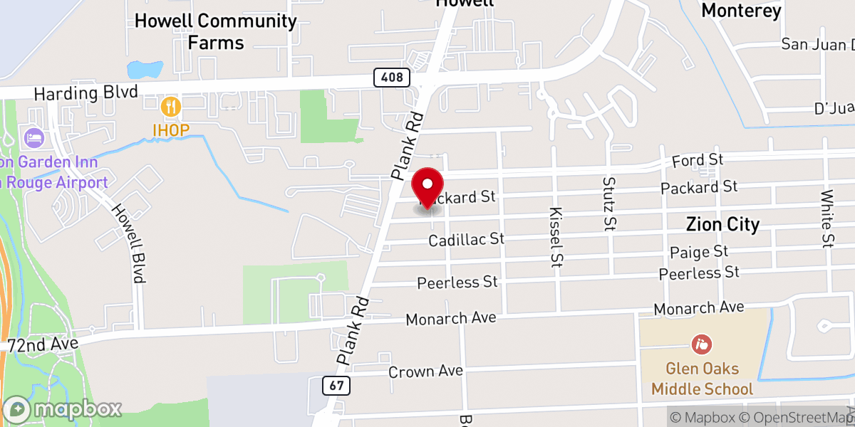 Map showing location of Jordan United Methodist Church