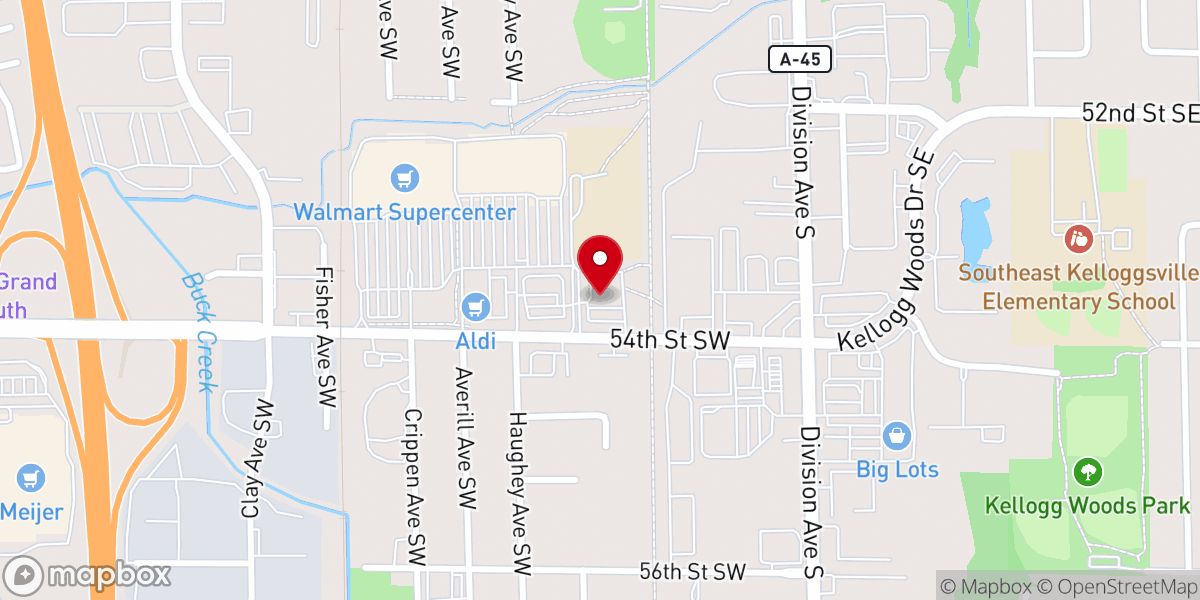 Map showing location of Living Word Christian Development Center Church