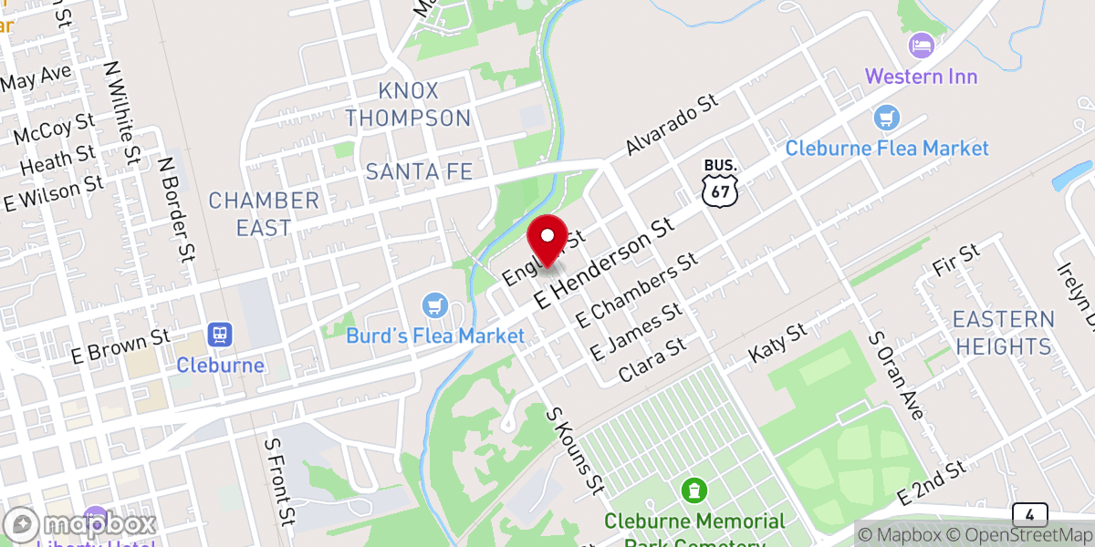Map showing location of Highpoint Church (Church Of God)