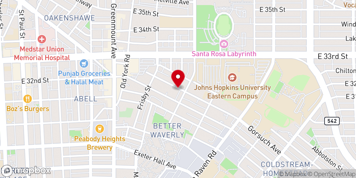 Map showing location of Haven of Rest Sanctuary of Praise Inc