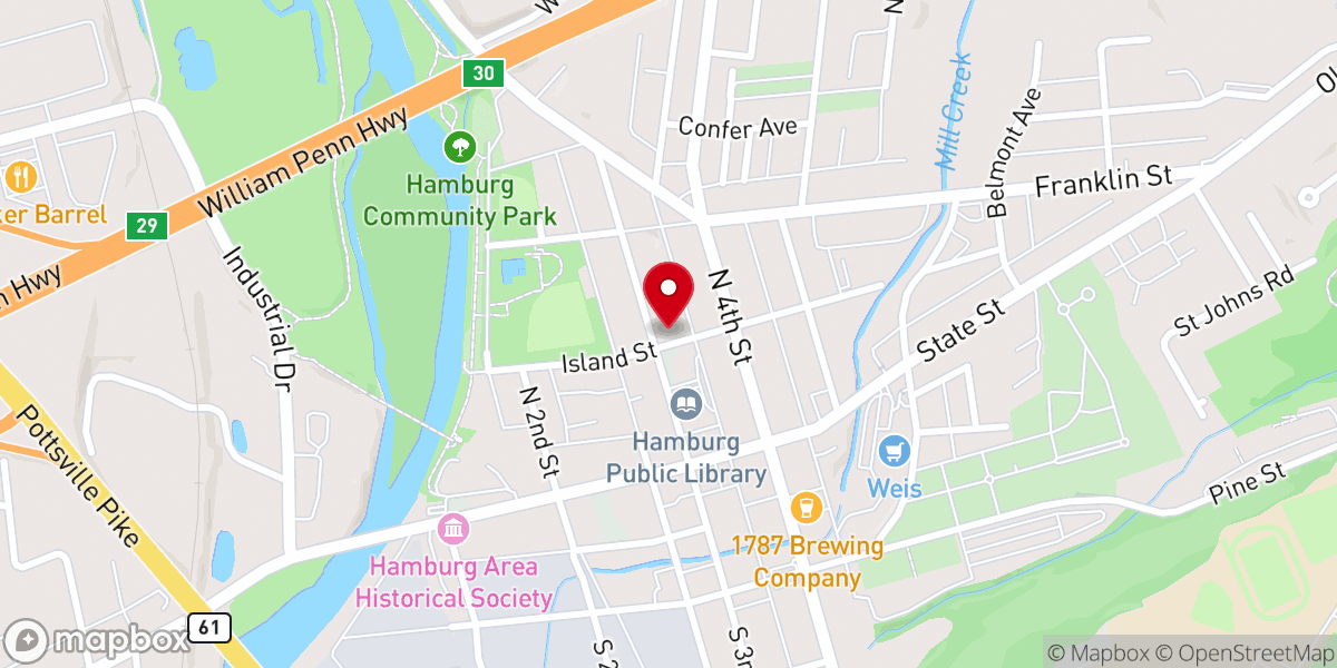 Map showing location of Goathouse Church