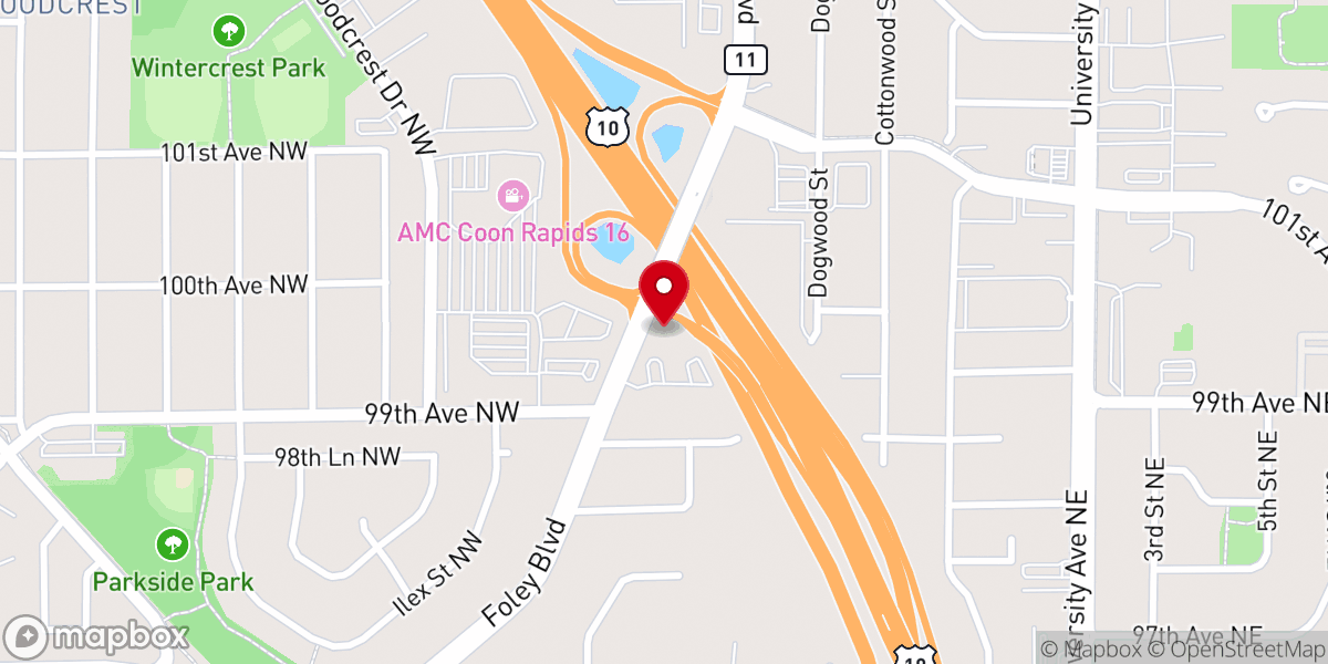 Map showing location of Cross of Christ