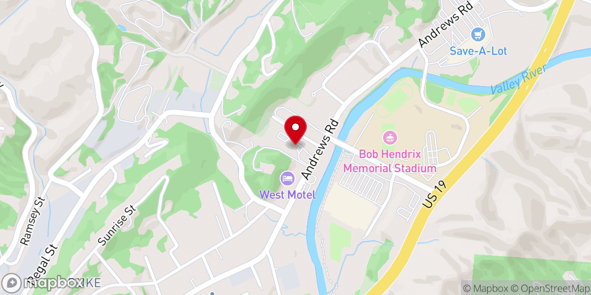 Map showing location of St William Catholic Church