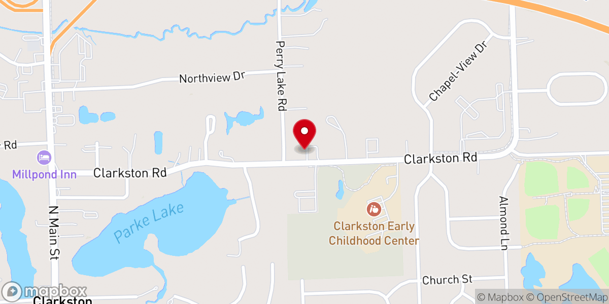 Map showing location of Church of the Resurrection