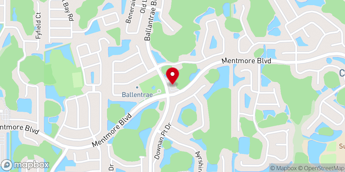 Map showing location of The Children's Courtyard of Land O' Lakes