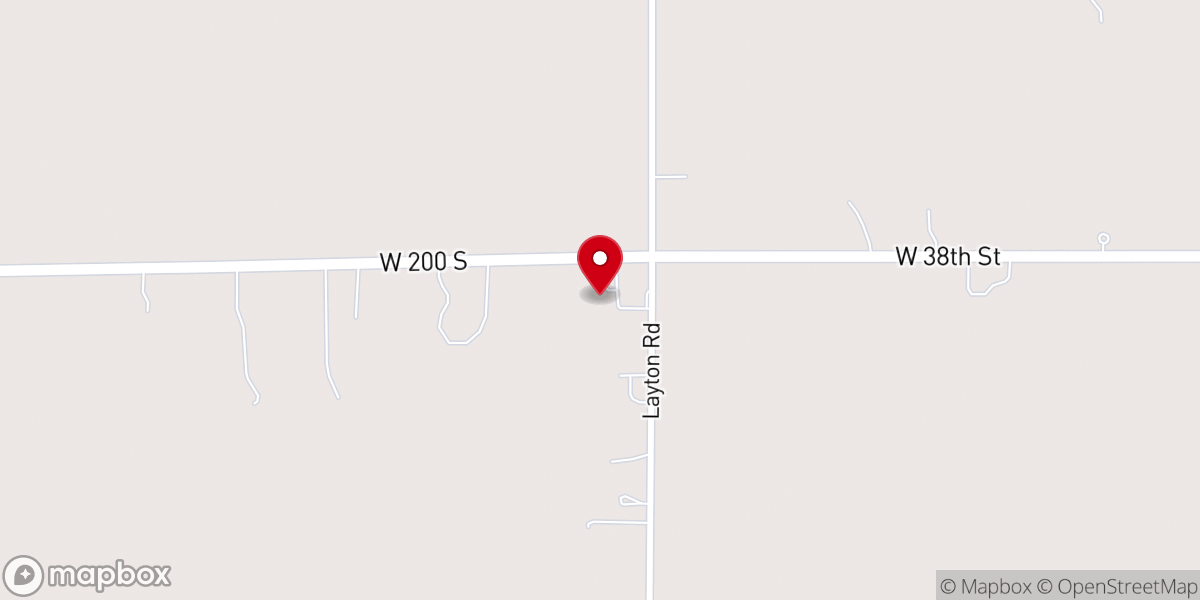 Map showing location of Bethel Community Church