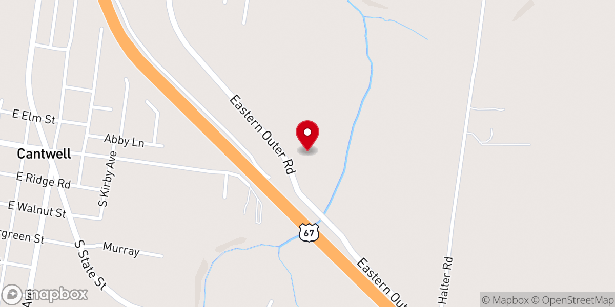 Map showing location of Faith Cowboy Church