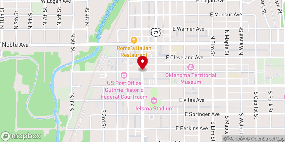 Map showing location of Word of Faith Pentecostal Church