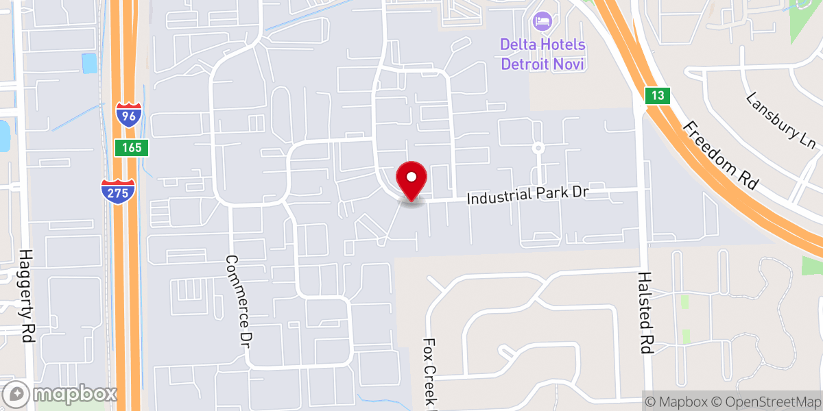 Map showing location of The Gathering Church