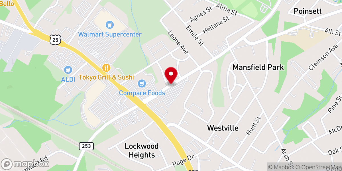 Map showing location of Star Faith Tabernacle Church