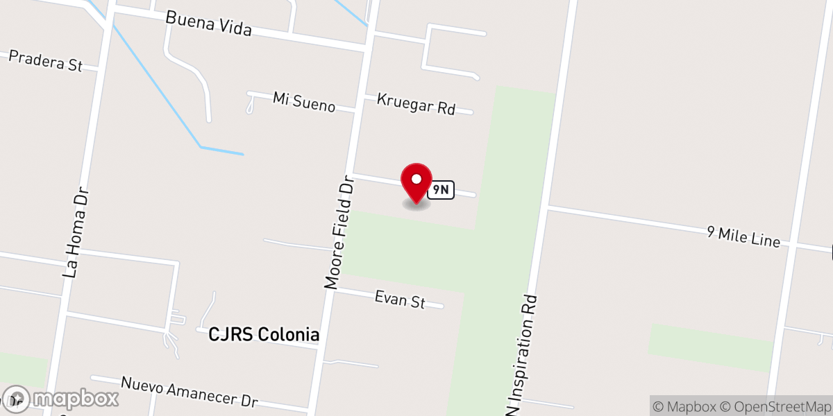 Map showing location of Centro Cristiano Nuevo Pacto